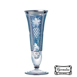 花瓶 花器 クリスタルガラス製 一輪挿し エーゲルマン モドレー 高さ21ｃｍ ボヘミアギフト箱入 Egpb 111 リッチ通販 通販 Yahoo ショッピング