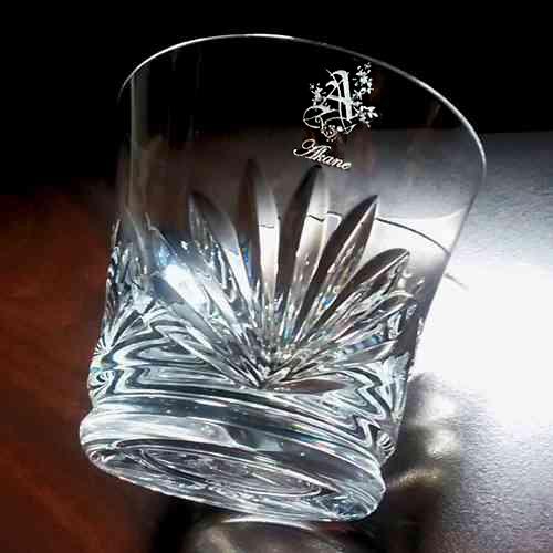 Baccarat 鯛の彫刻 ロックグラス 専用箱付き 1196.jpg