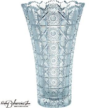 ガラス花瓶 花器 ボヘミアフラワーベース マイア 高さ30.5cm MA-802 最高級クリスタルガラス製 :MA802:リッチ通販 - 通販 -  Yahoo!ショッピング