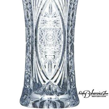 高級ガラス花瓶 花器 シフロフ ボヘミアクリスタルガラス製 フラワーベース 高さ 22ｃｍ Svv 500 リッチ通販 通販 Yahoo ショッピング