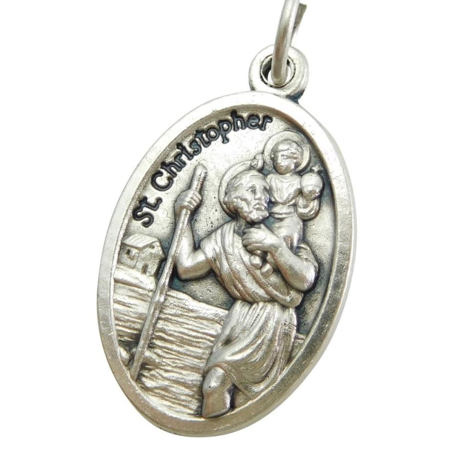 希少 CREED製 旅の守り神 聖クリストファー ペンダント など 個別売り可 CREED製 シルバー 旅の守り神 聖クリストファー ペンダント