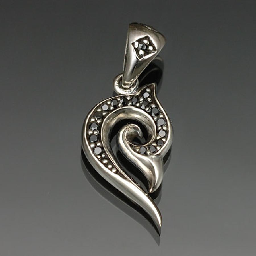 Maori マオリシルバー925ネックレス Maori ペンダントトップ シルバー925 メンズ マオリ族 マオリ