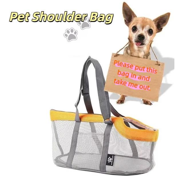ペット用 キャリーバッグ 折りたたみ 小型犬猫用 ポータブル