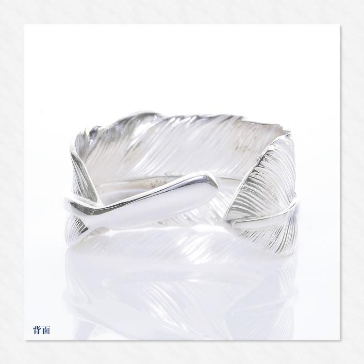 リング シルバー925 フェザー ネイティブアメリカン インディアン