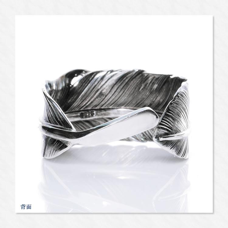 リング シルバー925 フェザー ネイティブアメリカン インディアン