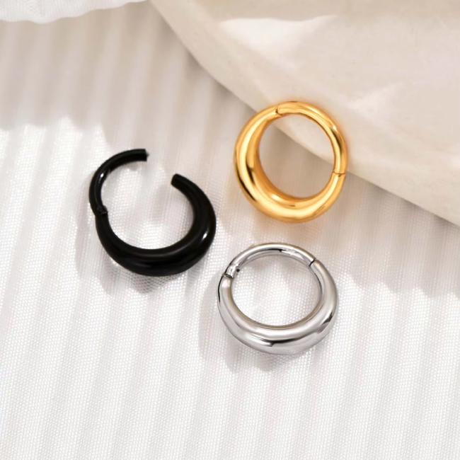セール開催中 フープピアス ボディピアス 16G 片耳 金属アレルギー