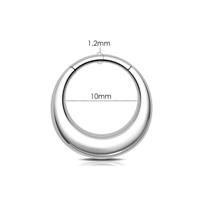 セール開催中 フープピアス ボディピアス 16G 片耳 金属アレルギー