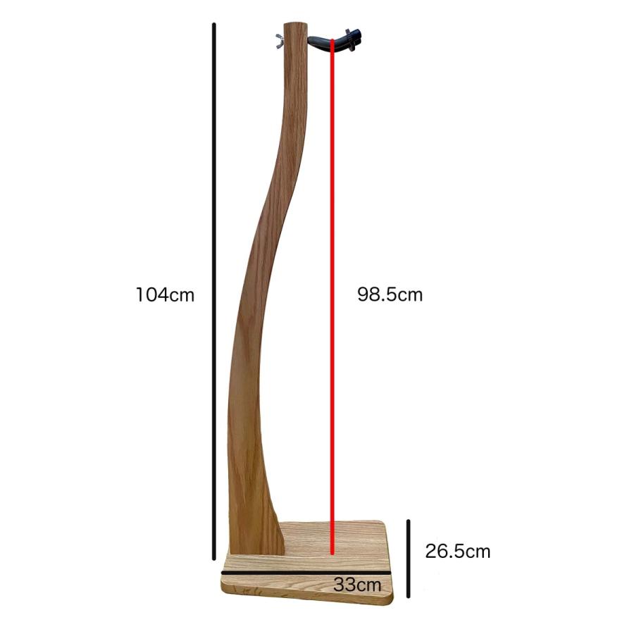 Wooden Guitar Stand 木製 ギタースタンド ナチュラル : The shop 笑和