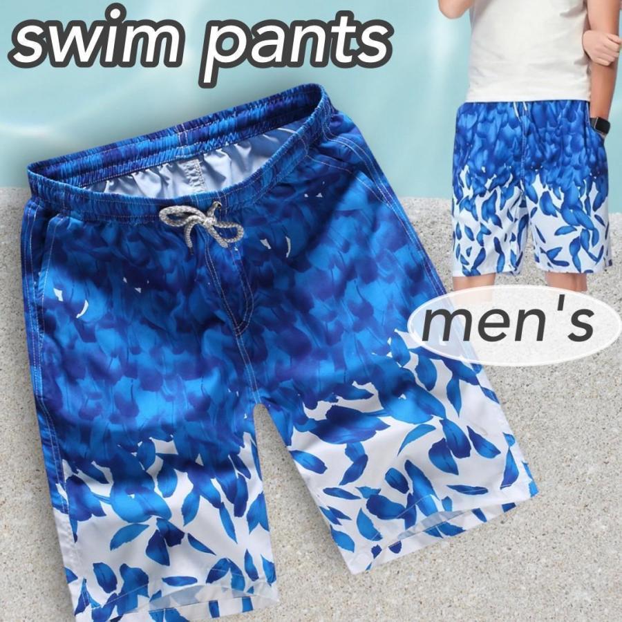 サーフパンツ メンズ 水着 ボードショーツ 羽根 海水パンツ 海パン