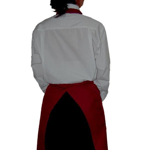 テーラーエリ胸当てソムリエエプロン通販 サロンエプロン 胸あて前掛け