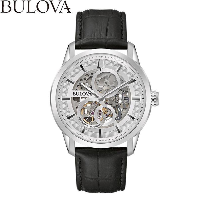 無金利ローン可 ブローバ BULOVA クラシック コレクション Classic 96A266 メンズ 腕時計 時計 自動巻 機械式 スケルトン おしゃれ｜thewatchshopwebstore｜02