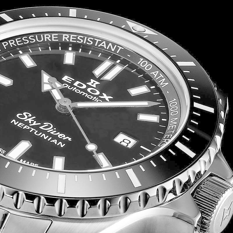 EDOX エドックス ネプチュニアン AT/SS ダイバーズウォッチ 腕時計 エドックス ネプチュニアン（新品）｜腕時計専門の販売・通販