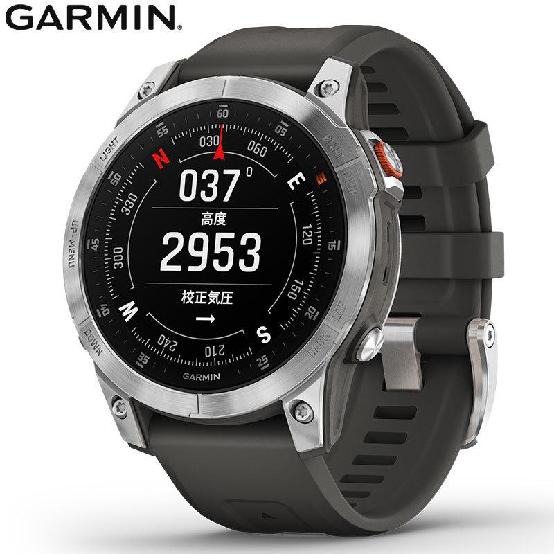無金利ローン可 ガーミン エピックス GARMIN epix Steel Graphite 010 