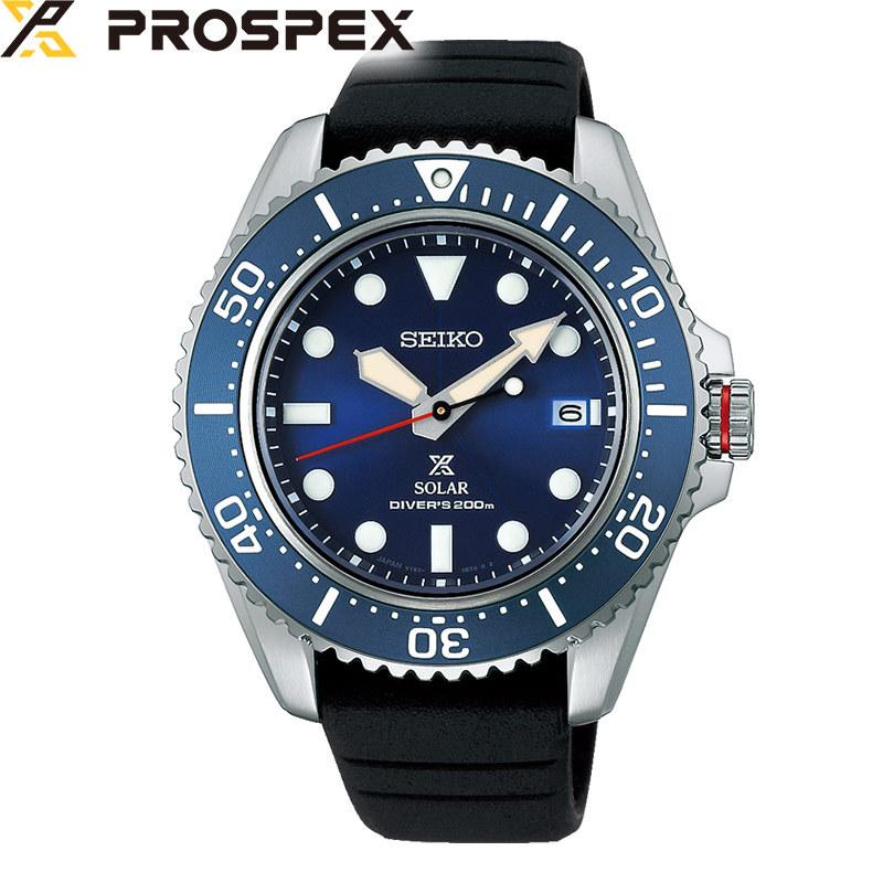 セイコー プロスペックス SEIKO PROSPEX ダイバースキューバ Diver Scuba SBDJ055 メンズ 腕時計 時計 日本製 ソーラー ビジネス ウォッチ｜thewatchshopwebstore｜02