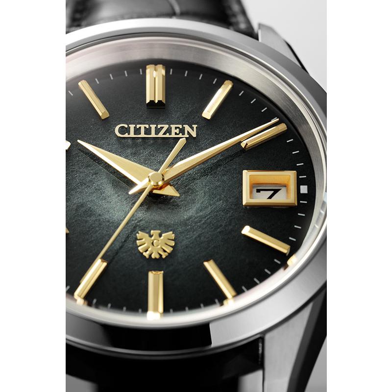 無金利ローン可 3年間無料点検付 ザ・シチズン The CITIZEN エコドライブ 和紙文字板 静寂 AQ4100-22E メンズ 高級 腕時計 日本製 ブランド 時計 ソーラー｜thewatchshopwebstore｜06