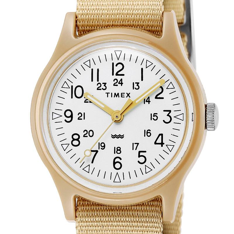 タイメックス 腕時計 TIMEX オリジナル キャンパー 29mm ホワイト TW2T33900 レディース 時計 カジュアル ミリタリー ウォッチ 軽い おしゃれ｜thewatchshopwebstore｜03