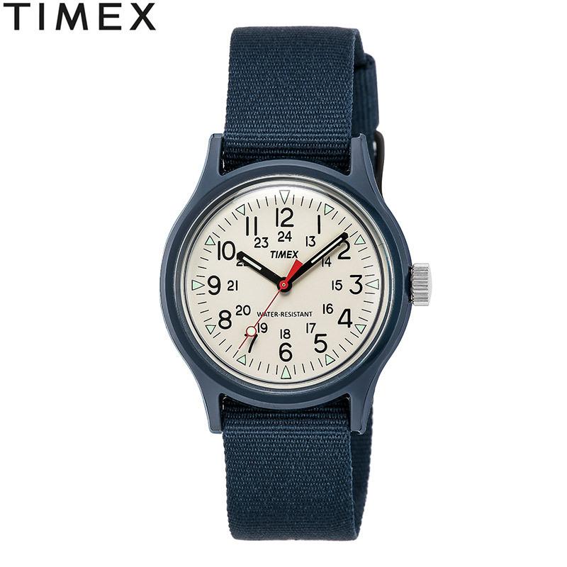 タイメックス 腕時計 TIMEX オリジナル キャンパー 36mm ネイビー TW2U84200 メンズ レディース 時計 カジュアル ミリタリー｜thewatchshopwebstore｜02