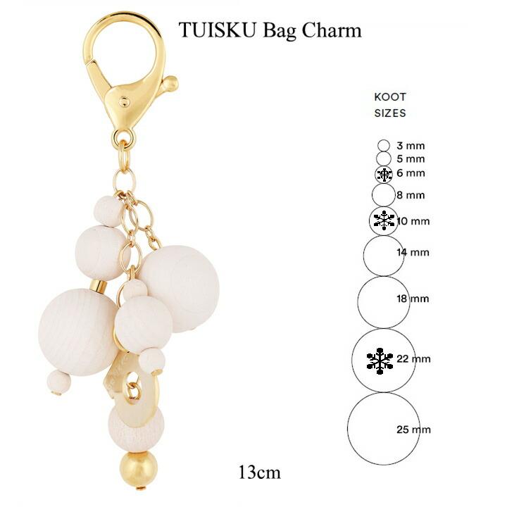 aarikka アーリッカ Tuisku bag charm key chain バッグチャーム キーチェーン 全2色 ネコポス可 北欧 フィンランド キーホルダー アアリッカ 文具 文房具 | ブランド登録なし | 01