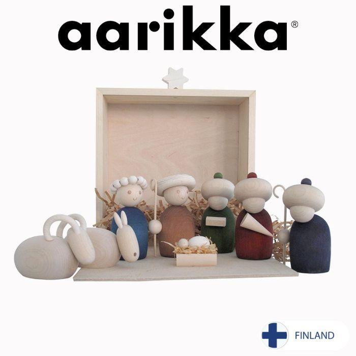 aarikka アーリッカ Seimi manger decoration クリスマスデコレーション 送料無料 北欧 フィンランド オブジェ 置物 クリスマス キリスト アアリッカ | ブランド登録なし