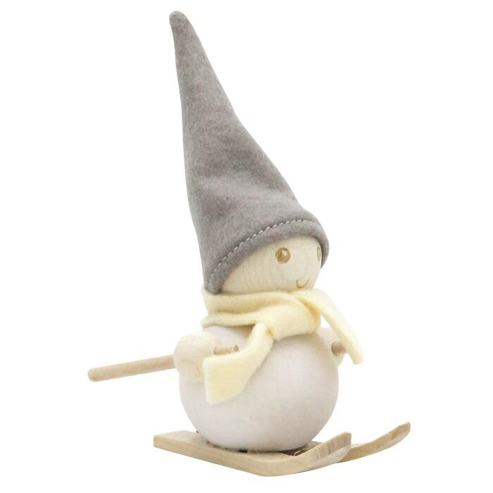 aarikka アーリッカ PAKKANEN（FROST ELF）B7886 パッカネン「SKIER」 11ｃｍ おしゃれ 北欧 雑貨 置物 スキー クリスマス プレゼント アアリッカ 文具 文房具 | ブランド登録なし | 08