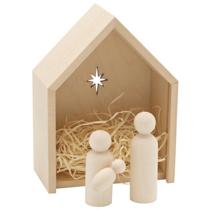 aarikka アーリッカ Little Manger 天然木 オーナメント 小さな 飼い葉桶 送料無料 北欧 フィンランド おしゃれ 置物 クリスマス アアリッカ 文具 文房具 | ブランド登録なし | 02