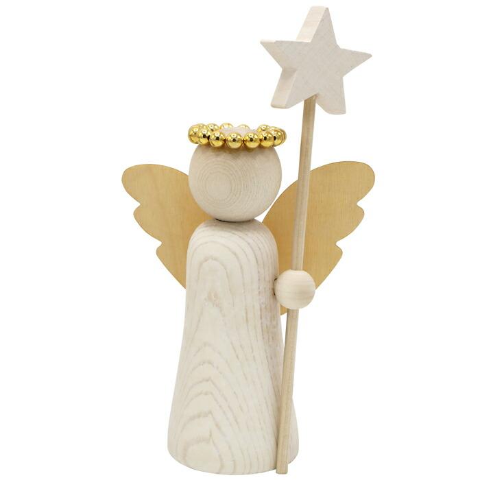 aarikka アーリッカ 天然木 オーナメント 羊飼い 天使 北欧 フィンランド 置物 クリスマス アアリッカ GOOD SHEPHERD / ANGEL GABRIEL DECORATION 文具 文房具 | ブランド登録なし | 12