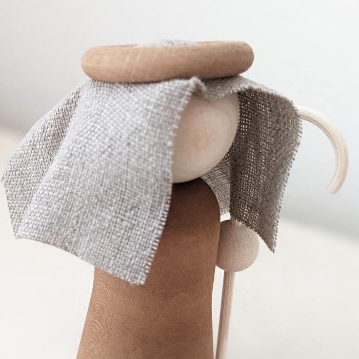 aarikka アーリッカ 天然木 オーナメント 羊飼い 天使 北欧 フィンランド 置物 クリスマス アアリッカ GOOD SHEPHERD / ANGEL GABRIEL DECORATION 文具 文房具 | ブランド登録なし | 05