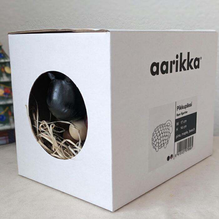 aarikka アーリッカ Pikkupassi 木製羊のオブジェ 18x14x13ｃｍ 北欧 雑貨 置物 おしゃれ ひつじ インテリア プレゼント クリスマス アアリッカ 文具 文房具 | ブランド登録なし | 03