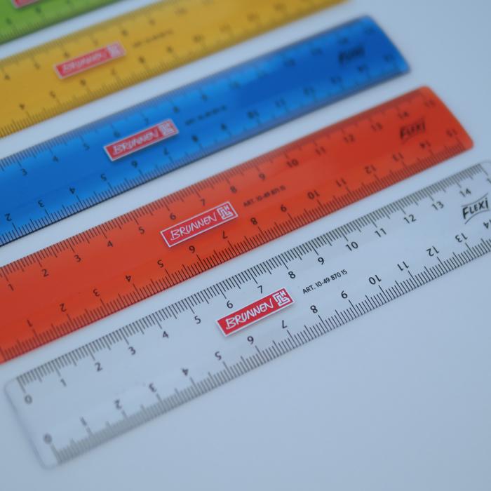 BRUNNEN ブルンネン フレキシルーラー 定規 【15cm】  おしゃれ ヨーロッパ ドイツ 文房具 文具 | ブランド登録なし | 03