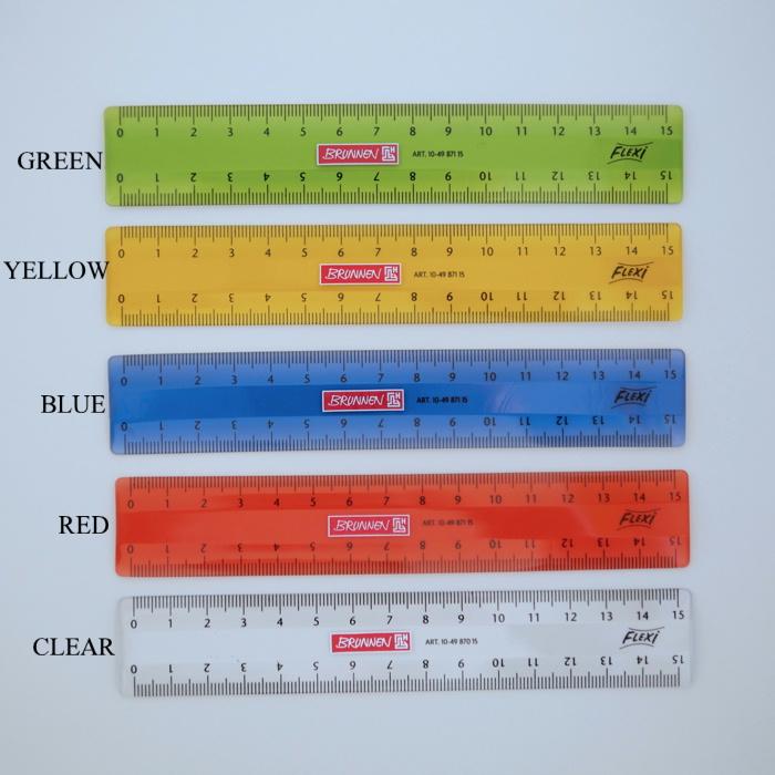 BRUNNEN ブルンネン フレキシルーラー 定規 【15cm】  おしゃれ ヨーロッパ ドイツ 文房具 文具 | ブランド登録なし | 04