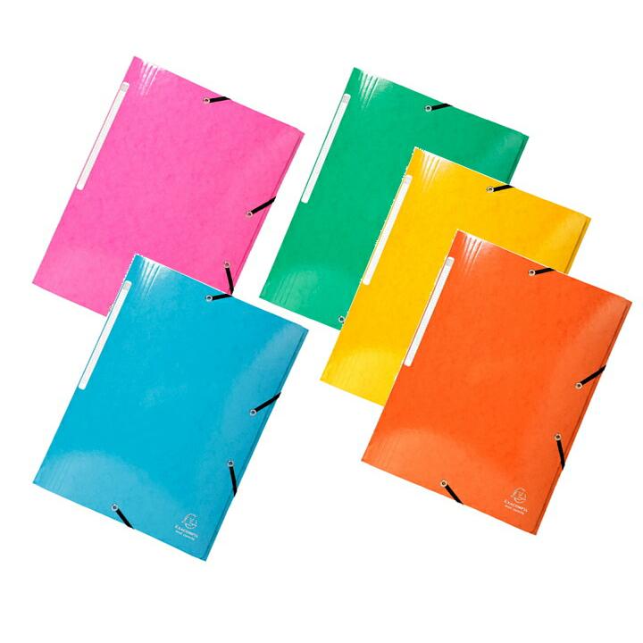 EXACOMPTA エグザコンタ IDERAMA ゴム留め ファイル A4 おしゃれ 文房具 文具 ザウィンド 海外 ブランド 可愛い 事務用品 スタイリッシュ シンプル かわいい | ブランド登録なし