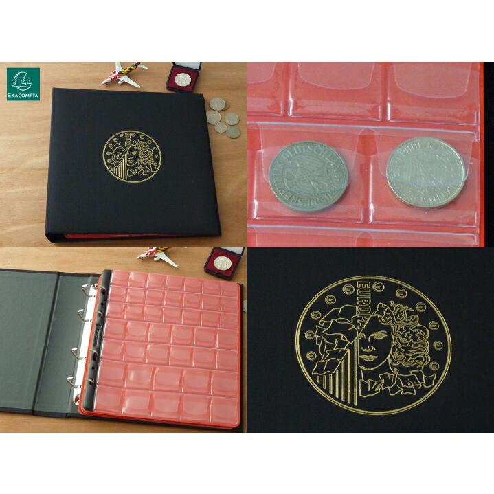 EXACOMPTA エグザコンタ 追加式 コインアルバム バインダー 25×25×5cm 送料無料 おしゃれ 文房具 文具 可愛い スタイリッシュ シンプル かわいい | ブランド登録なし | 01
