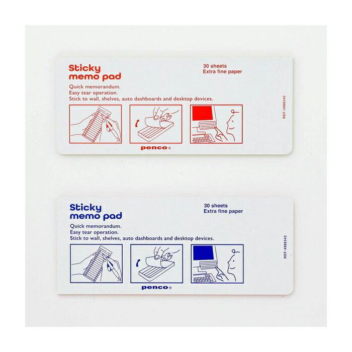 スティッキー メモパッド ウィークリー 全3色 おしゃれ レトロ かわいい メモ帳 メモ 手帳 ノート 付箋紙 ふせん HIGHTIDE ハイタイド 可愛い 文具 文房具 | ブランド登録なし | 01