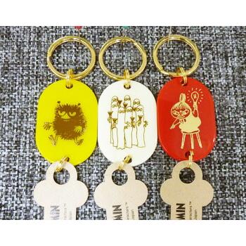 HIGHTIDE タグキーホルダー 全6種 おしゃれ かわいい 雑貨 ハイタイド ムーミン キーホルダー キーチェーン 鍵 可愛い 文具 文房具 シンプル | ブランド登録なし | 02