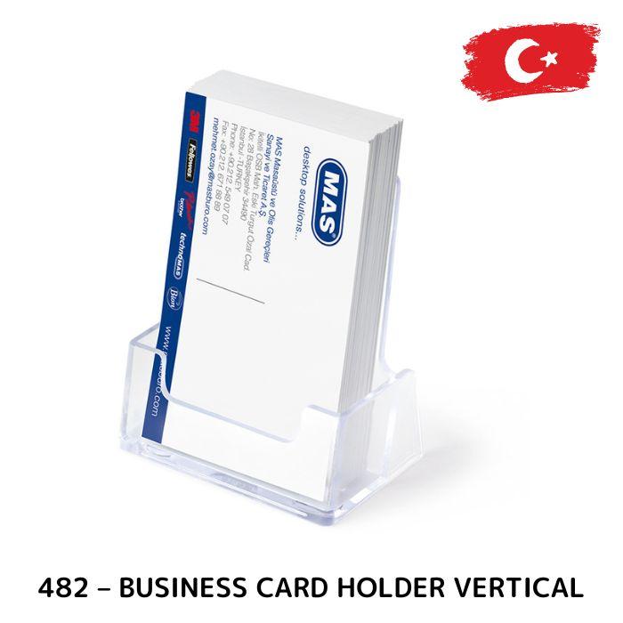 MAS マス ビジネスカードホルダー 縦型 おしゃれ ヨーロッパ トルコ オフィス用品 デスク 整理 名刺 ケース ディスプレイ 名刺入れ 可愛い 文具 文房具 | ブランド登録なし