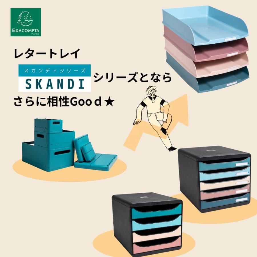 EXACOMPTA エグザコンタ レタートレー用 小物整理 コンボトップ |  | 04