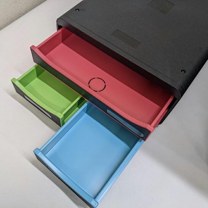 EXACOMPTA SMALL-BOX エグザコンタ スモールボックス 全5色 おしゃれ オフィス用品 A4 書類整理 小物整理 卓上 引出し 書類棚 道具入れ 可愛い 文具 文房具 | ブランド登録なし | 16