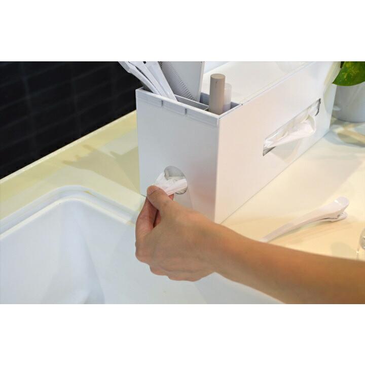 COLLEND ティッシュケース（ポケット＆トレイ付） 全2色 おしゃれ 北欧 インテリア雑貨 リビング サニタリー ティッシュカバー整理収納 可愛い 文具 文房具 | ブランド登録なし | 03