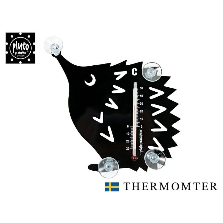 pluto プルート 温度計 ハリネズミ‐HEDGEHOG‐ おしゃれ かわいい 北欧雑貨 インテリア はりねずみ 針鼠 可愛い 文具 文房具 シンプル | ブランド登録なし