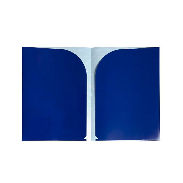 東京カートグラフィック 鉄道路線図 A4 ダブルポケット クリアファイル 首都圏：ブルー おしゃれ かわいい 路線図 電車 書類整理 ファイル プレゼント | ブランド登録なし | 05