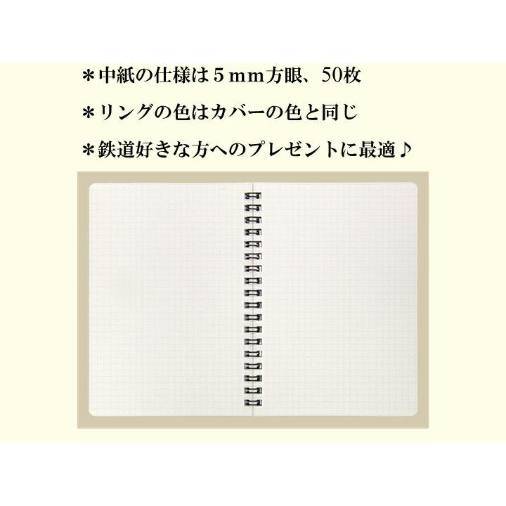 東京カートグラフィック 鉄道路線図 首都圏 関西 リングノート B6 おしゃれ ノート 鉄道 路線図 プレゼント電車 可愛い 文具 文房具 シンプル かわいい | ブランド登録なし | 02
