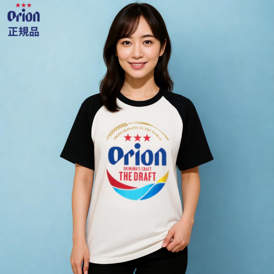 オリオンビール tシャツ 白黒 ツートン 沖縄 ユニセックス 正規品 