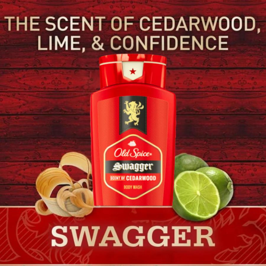 Old Spice Swagger ボディウォッシュ 4本セット Old Spice オールドスパイス ボディソープ スワッガー 473 ml