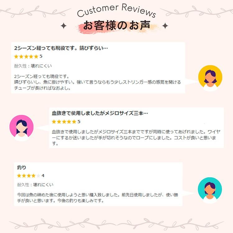 ストリンガー 釣り ロープ5m ストリンガーフック 5個 フィッシング |  | 01