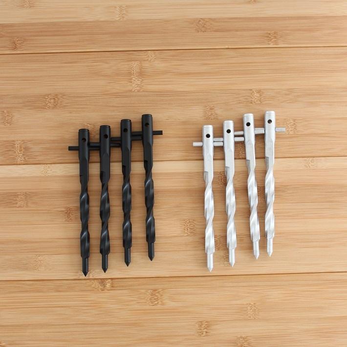 ペグ ブラック 20cm 4本 セット ジュラルミン 軽量 丈夫 おすすめ 登山 テント タープ キャンプ アウトドア おしゃれ 抜けにくい 設営 黒 キャンプ用フレペグ |  | 13