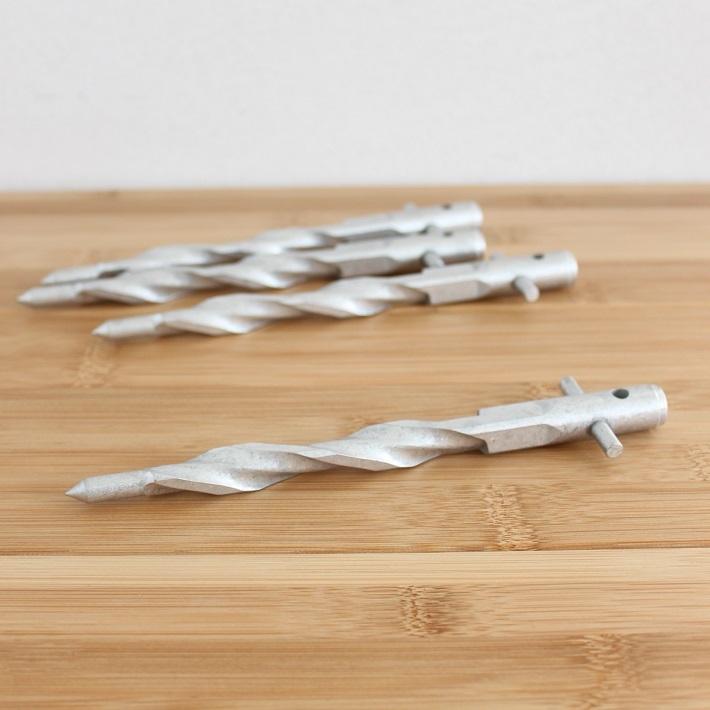 ペグ シルバー 20cm 4本 セット ジュラルミン 軽量 丈夫  おすすめ 登山 テント タープ キャンプ アウトドア おしゃれ 抜けにくい 設営 キャンプ用フレペグ |  | 05