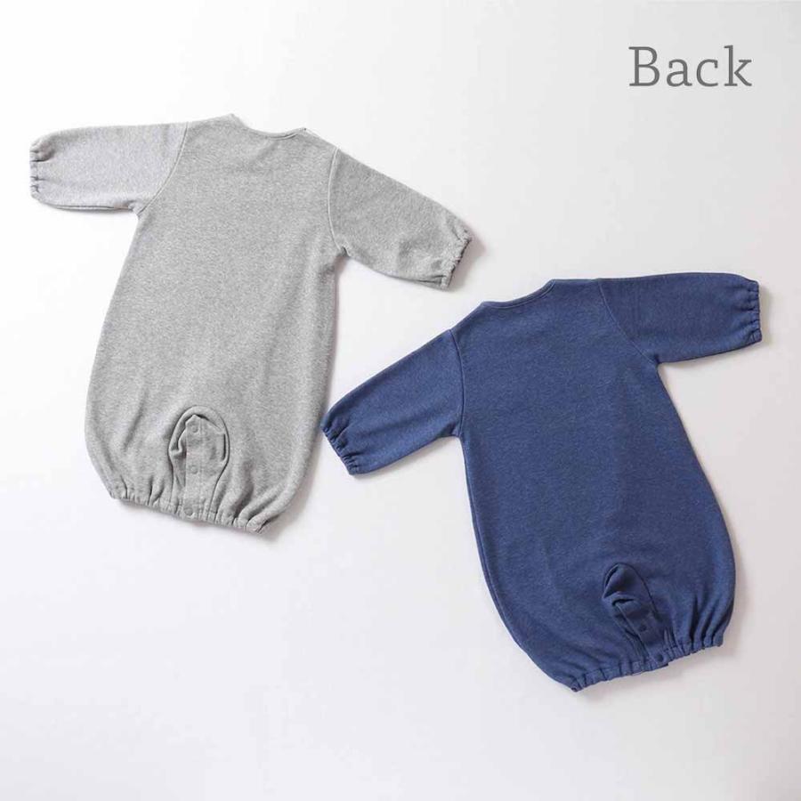 新品　ベビーディオール　2点セット 日本製 デニム調ニット ツーウェイオール ［股スナップ付け替え