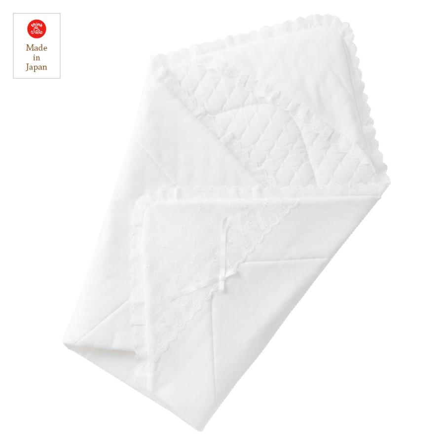 送料無料 日本製 アフガン おくるみ セレモニー 綿ポンチ オール