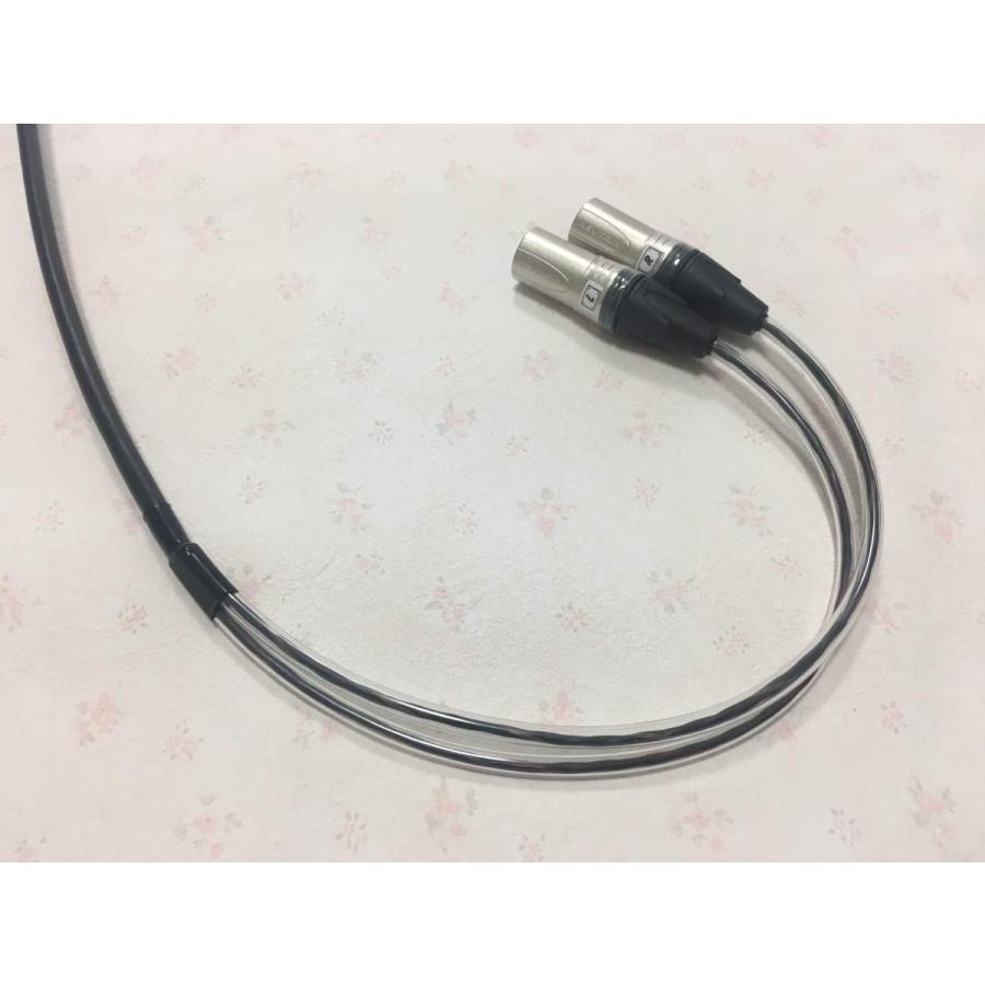 CANARE STmini(3.5φ)-XLR(オス)2mケーブル MR202-2AT NEUTRIK NC3MXX+