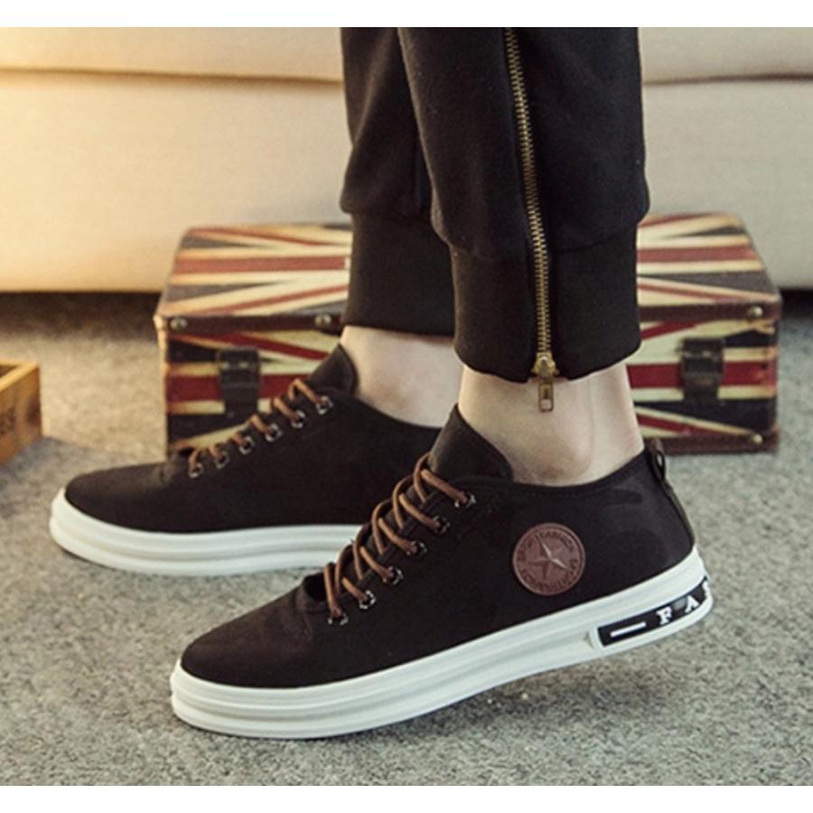 スニーカー メンズ 靴 カジュアル おしゃれ メンズスニーカー シューズ レースアップ ローカット 人気 幅広 通気性 軽量 疲れない Shoes02 シンクフォーム 通販 Yahoo ショッピング